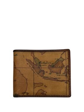 ALVIERO MARTINI - BROWN TAN PRIMA 1A CLASSE BIFOLD WALLET